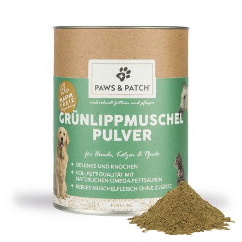 GRÜNLIPPMUSCHEL Pulver 7 Paws Patch Gruenlippmuschel 150g S I 9000120 I Titelbild 1