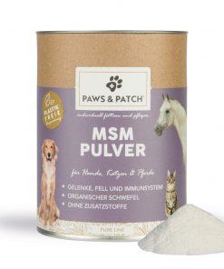 REINES MSM PULVER 7 Paws Patch MSM 250g S I 9000151 I Titelbild 1