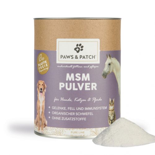 REINES MSM PULVER 7 Paws Patch MSM 250g S I 9000151 I Titelbild 1