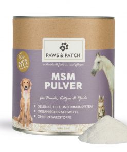 REINES MSM PULVER 6 Paws Patch MSM 400g M I 9000152 I Titelbild 1