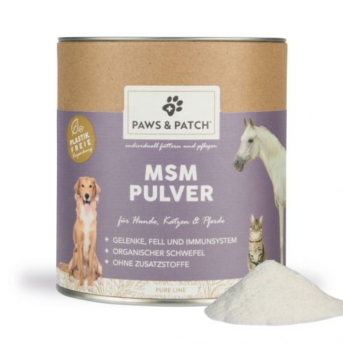 REINES MSM PULVER 6 Paws Patch MSM 400g M I 9000152 I Titelbild 1