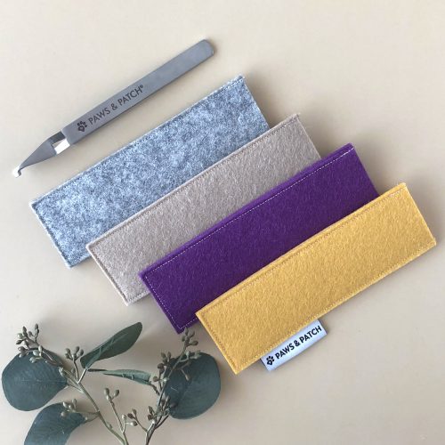 Katzen 42 Zeckenzange LUCY Etui Farben
