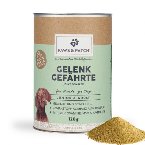 GELENK GEFÄHRTE für Hunde Junior & Adult I Granulat 6 Paws Patch Gelenk Gefaehrte 120g S I 9000169 I Titelbild 1