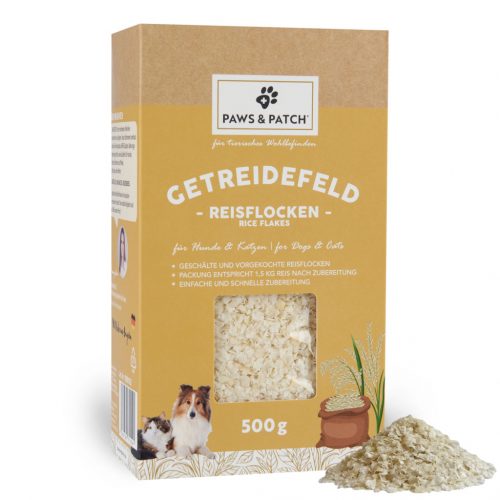 REISFLOCKEN 7 Paws Patch Reisflocken 500g I 9000182 I Titelbild 1